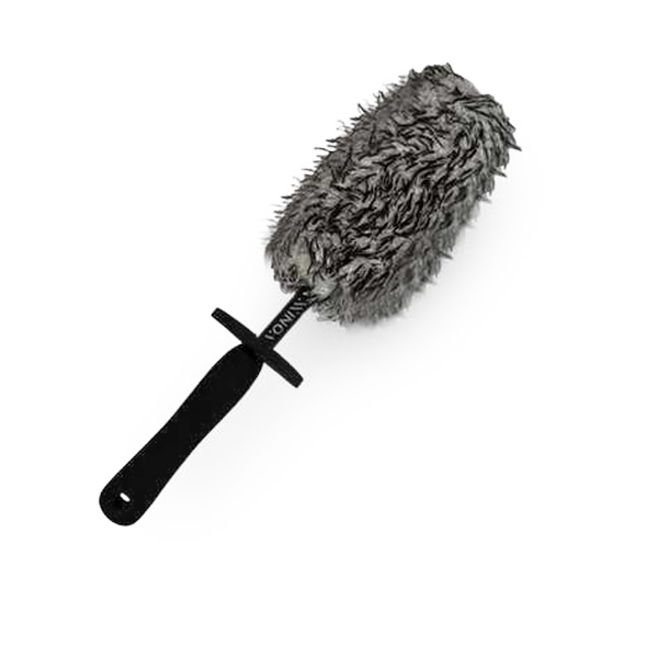 Cepillo recto de microfibra para llantas